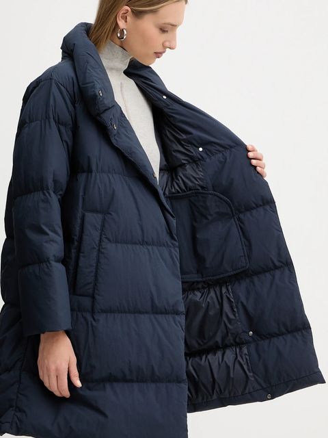 Weekend Max Mara kurtka puchowa TENUTA kolor granatowy przejściowa 2525496032600