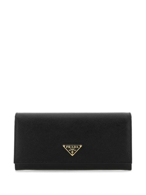 Prada large leather wallet - Black - zdjęcie produktu nr 1