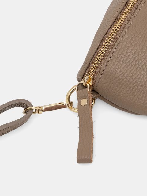 Answear.LAB nerka skórzana kolor brązowy