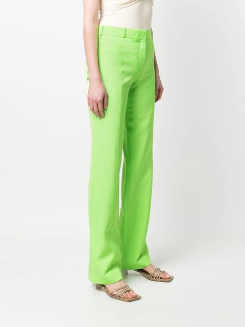Jacquemus Meloia straight-leg trousers - Green