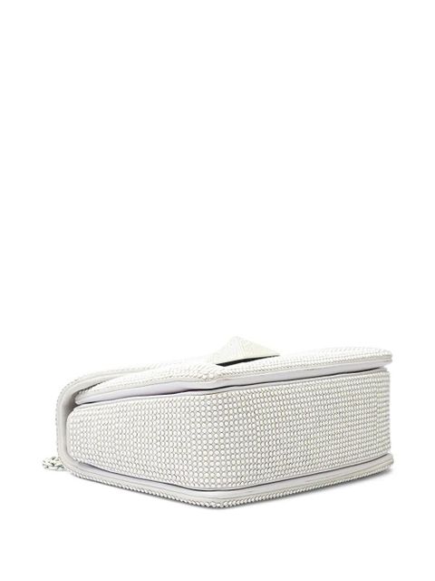 Valentino Garavani studded-embellishment shoulder bag - White