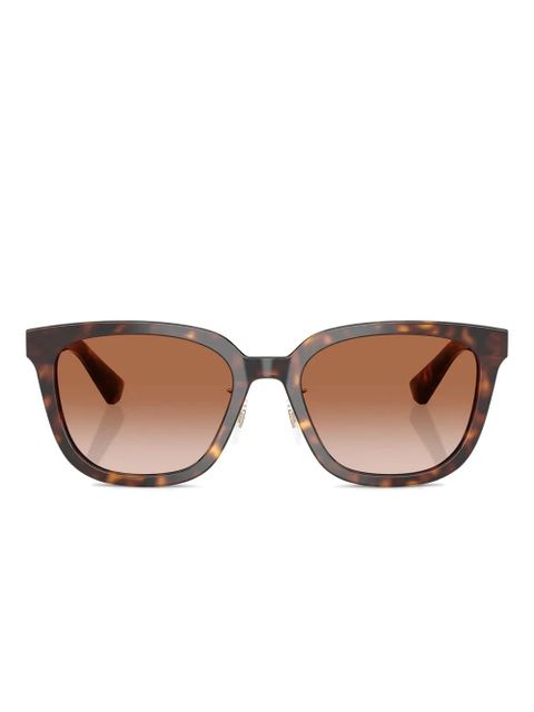 Burberry Eyewear tortoiseshell square-frame sunglasses - Brown - zdjęcie produktu nr 1
