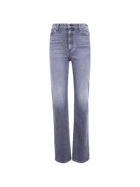 KHAITE Danielle straight-leg jeans - Grey - zdjęcie produktu nr 1