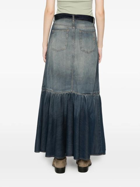 PINKO denim maxi skirt - Blue