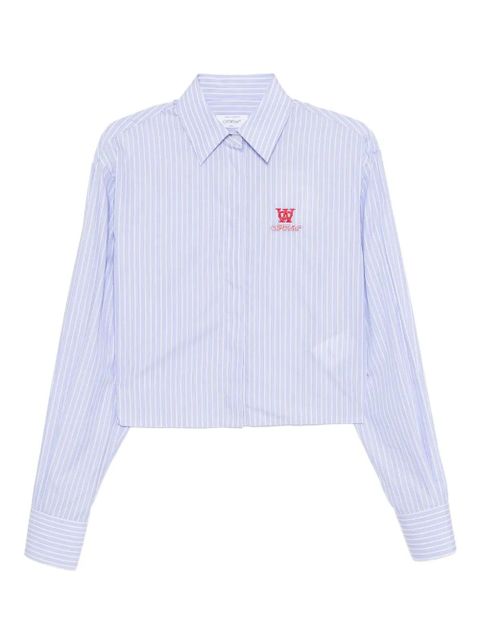 Off-White striped shirt - Blue - zdjęcie produktu nr 1