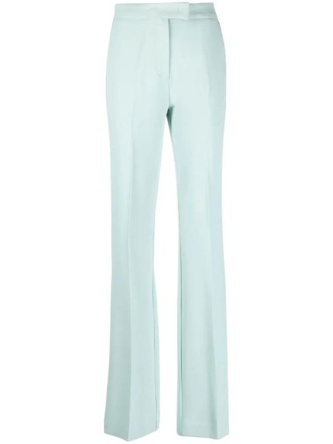 TWINSET pressed-crease tailored trousers - Green - zdjęcie produktu nr 1