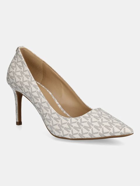 MICHAEL Michael Kors szpilki Alina kolor beżowy 40F2HNMP1B.150 - zdjęcie produktu nr 1