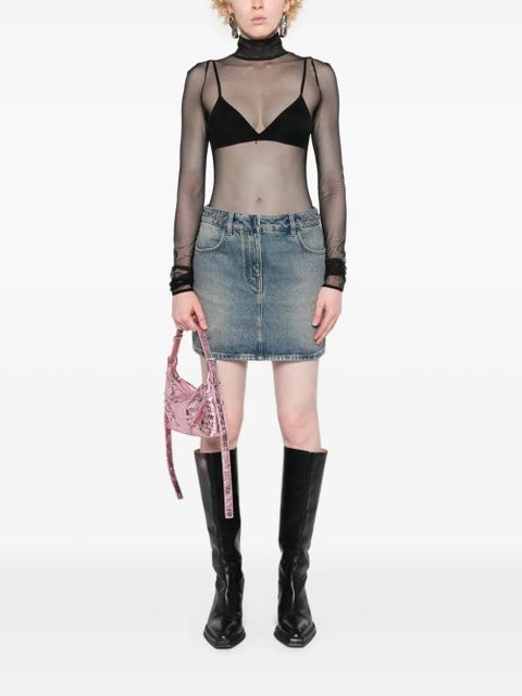 Givenchy 4G-chain mini skirt - Blue - zdjęcie produktu nr 2