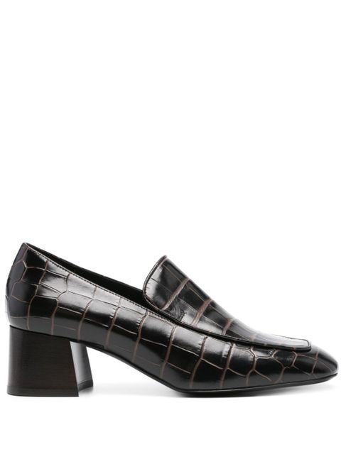 TOTEME 55mm block-heel pumps - Brown - zdjęcie produktu nr 1