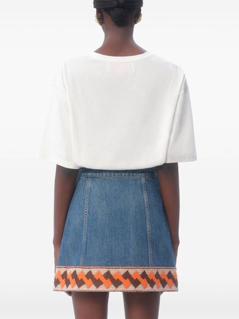 Valentino Garavani Chez-print T-shirt - White