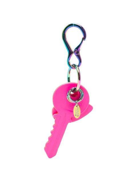 Vivienne Westwood Orb heart-shaped keyring - Pink - zdjęcie produktu nr 2