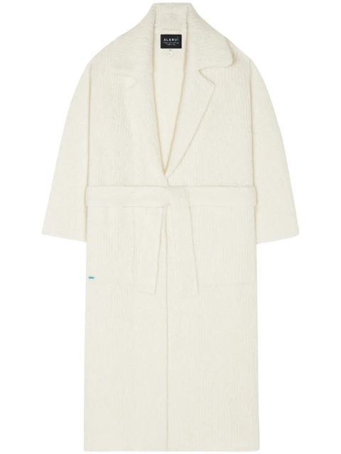 Alanui knitted robe coat - White - zdjęcie produktu nr 1