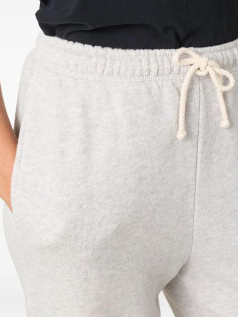 American Vintage Kodytown drawstring raw-cut track pants - Grey