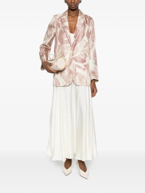 Alysi Monopetto floral single-breasted jacket - Neutrals - zdjęcie produktu nr 2