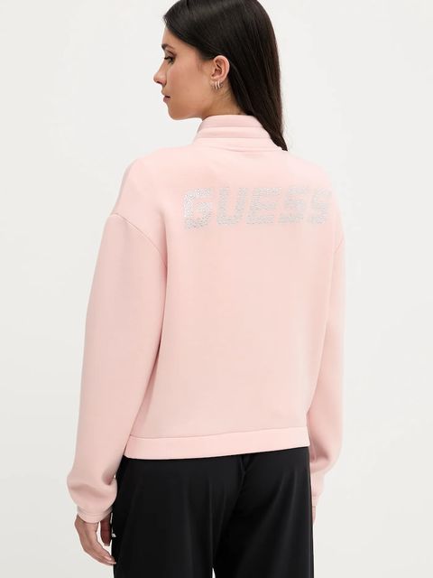 Guess bluza CECILIA damska kolor pomarańczowy z aplikacją V4BQ14 K7UW2 - zdjęcie produktu nr 2