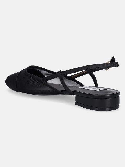 Steve Madden baleriny Belinda-M kolor czarny z odkrytą piętą SM11003766