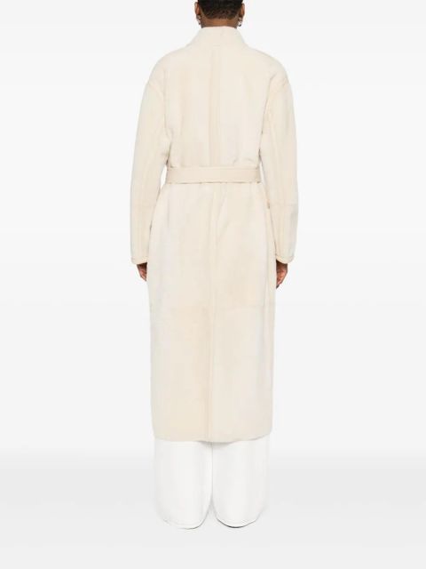 Max Mara shearling coat - Neutrals