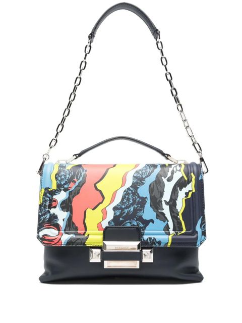 Versace graphic shoulder bag - Blue - zdjęcie produktu nr 1