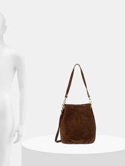 Answear.LAB torebka zamszowa