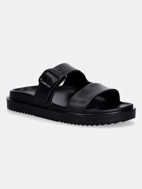 Tommy Hilfiger klapki damskie TH LIGHT DOUBLE STRAP SANDAL - zdjęcie produktu nr 2