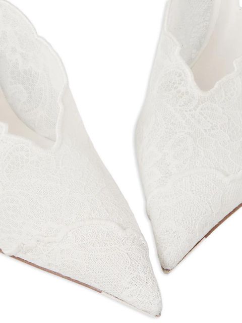 Jimmy Choo Faiz ankle-strap pumps - White