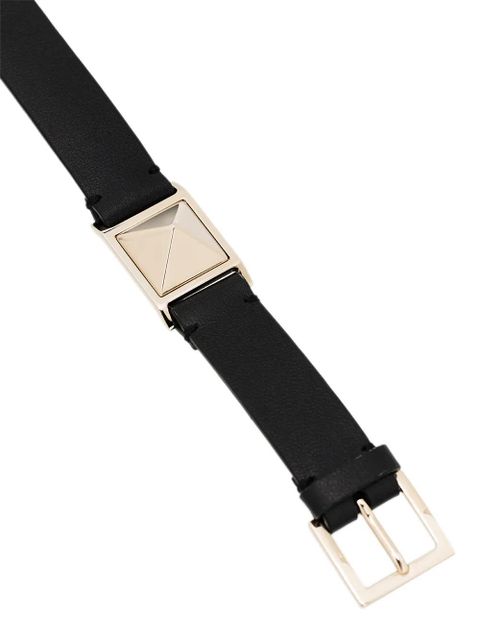 Valentino Garavani Roman Stud leather bracelet - Black