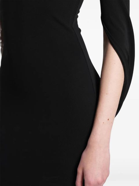 Alexander Wang high-neck mini dress - Black