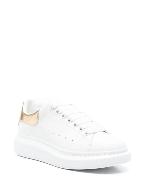 Alexander McQueen Oversized leather sneakers - White - zdjęcie produktu nr 2