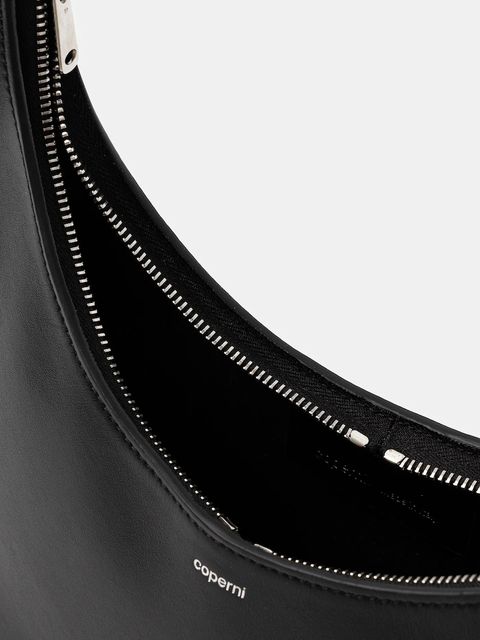Coperni torebka skórzana Medium Soft Swipe kolor czarny COPBA109F6012