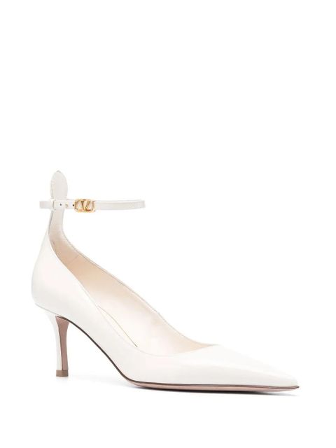 Valentino Garavani Tan-Go 70mm pointed-toe pumps - Neutrals - zdjęcie produktu nr 2
