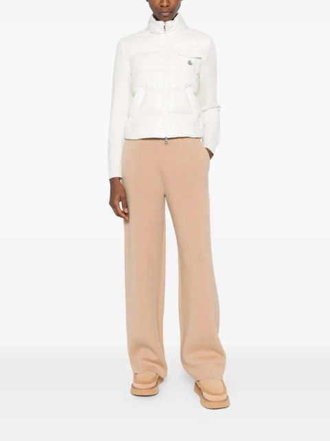 Moncler zip-fastening padded jacket - White