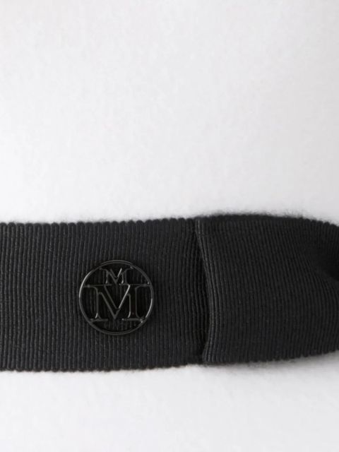 Maison Michel logo-plaque hat - White - zdjęcie produktu nr 2