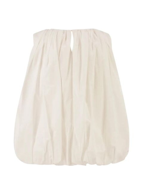 Weekend Max Mara gathered balloon top - White - zdjęcie produktu nr 2