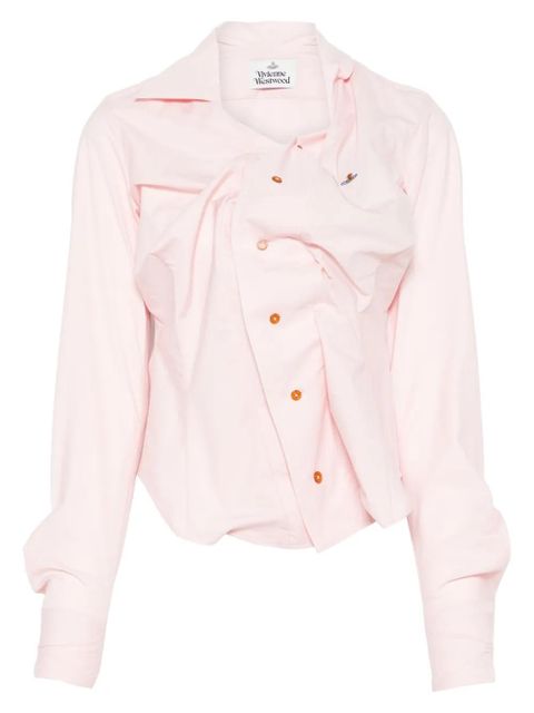 Vivienne Westwood gathered shirt - Pink - zdjęcie produktu nr 1