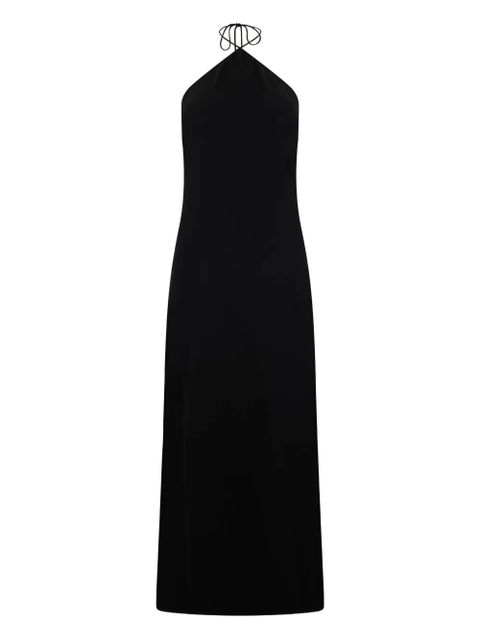Valentino Garavani halterneck midi dress - Black - zdjęcie produktu nr 1
