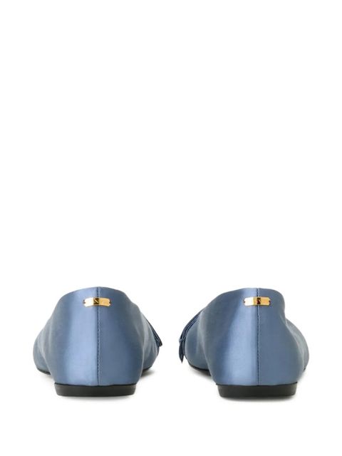 Lanvin ribbon ballet flats - Blue