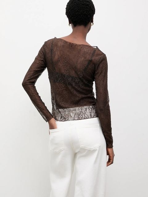 Answear.LAB bluzka damska kolor brązowy