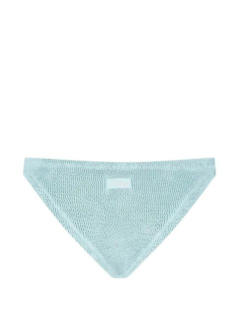 MC2 Saint Barth Naomi crinkle bikini bottom - Blue - zdjęcie produktu nr 2