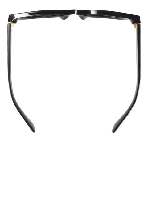 Burberry Eyewear Inlaid Check sunglasses - Black