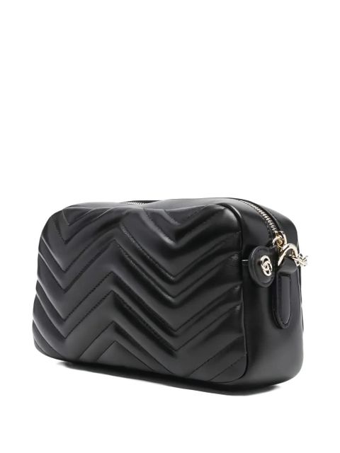 Gucci GG-Marmont logo-plaque cross-body bag - Black - zdjęcie produktu nr 2