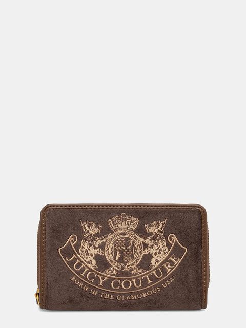 Juicy Couture portfel Twig Narrative damski kolor brązowy WIJTG8991WZC - zdjęcie produktu nr 1