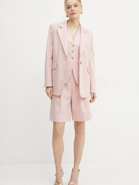 BOSS Orange marynarka z domieszką lnu - zdjęcie produktu nr 2