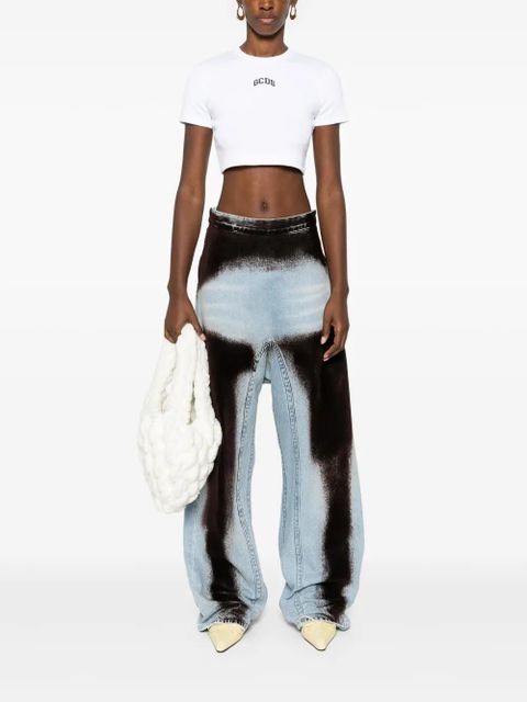 GCDS Lounge Logo crop top - White - zdjęcie produktu nr 2