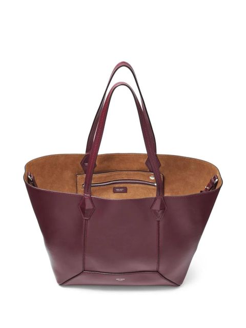 Jimmy Choo medium Diamond tote bag - Red