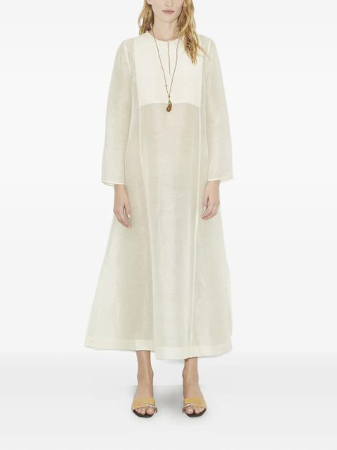 Tory Burch panelled caftan - Neutrals - zdjęcie produktu nr 2
