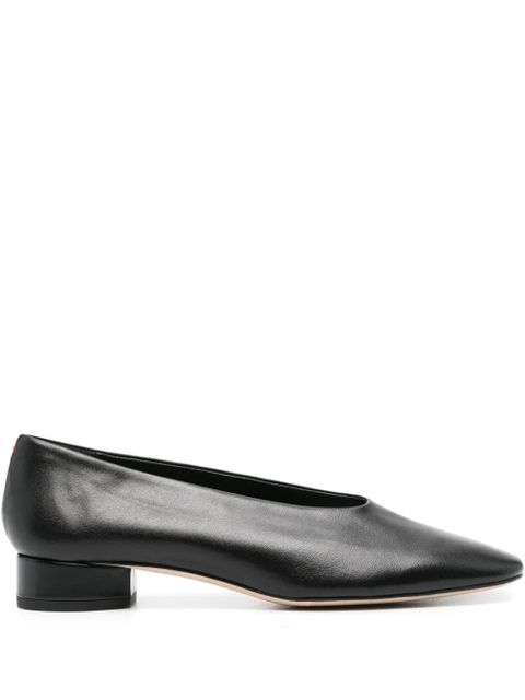 Aeyde Delia 25mm leather pumps - Black - zdjęcie produktu nr 1