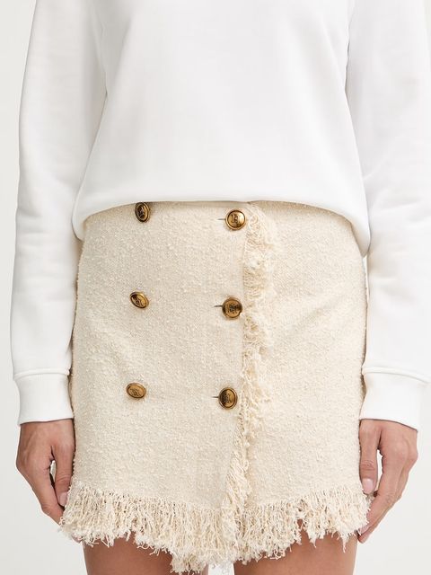 Elisabetta Franchi spódnica z bawełną - zdjęcie produktu nr 1