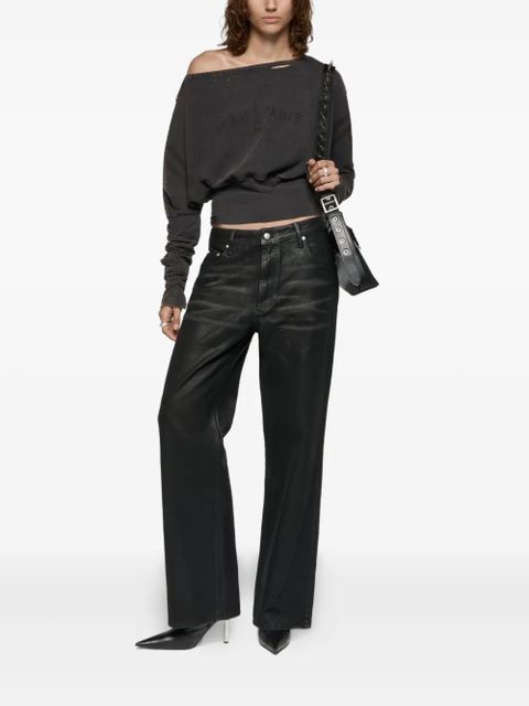 MISBHV Austin coated five-pockets straight-leg jeans - Black - zdjęcie produktu nr 2