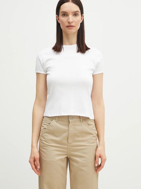 Coperni t-shirt bawełniany Crystal Logo - zdjęcie produktu nr 1