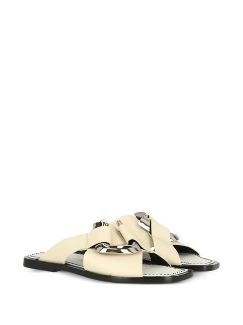 Proenza Schouler square-toe sandals - Neutrals